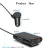 Smart QC3.0 Quick Car USB Charger With A Clip - Image 2